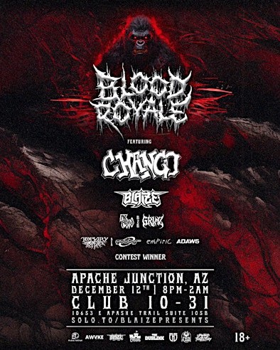 Blood Royale Presents: CHANGO cover background