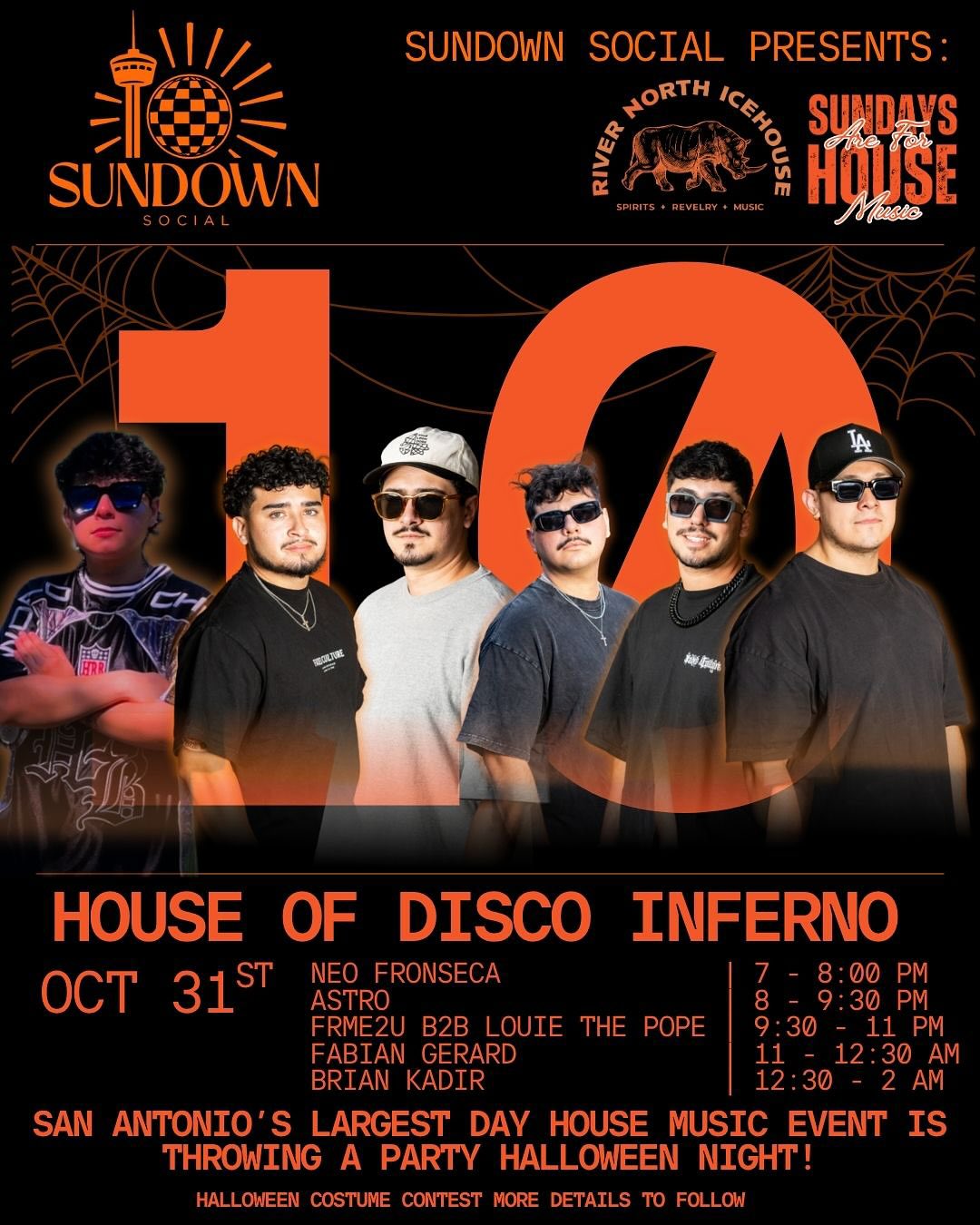 Sundown Social - House of Disco Inferno Artist Spotlight