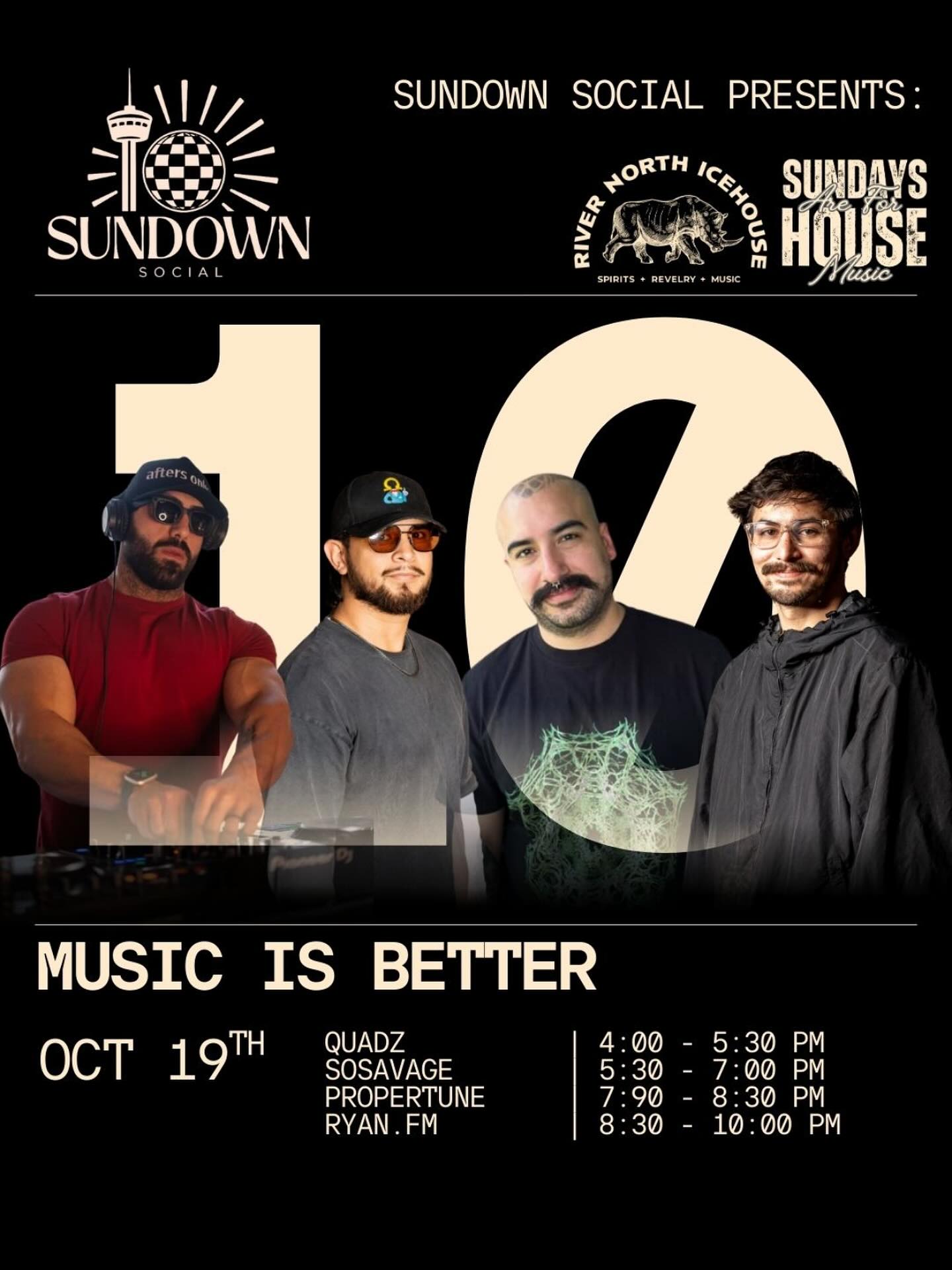 Sundown Social Presents: MUSIC IS BETTER