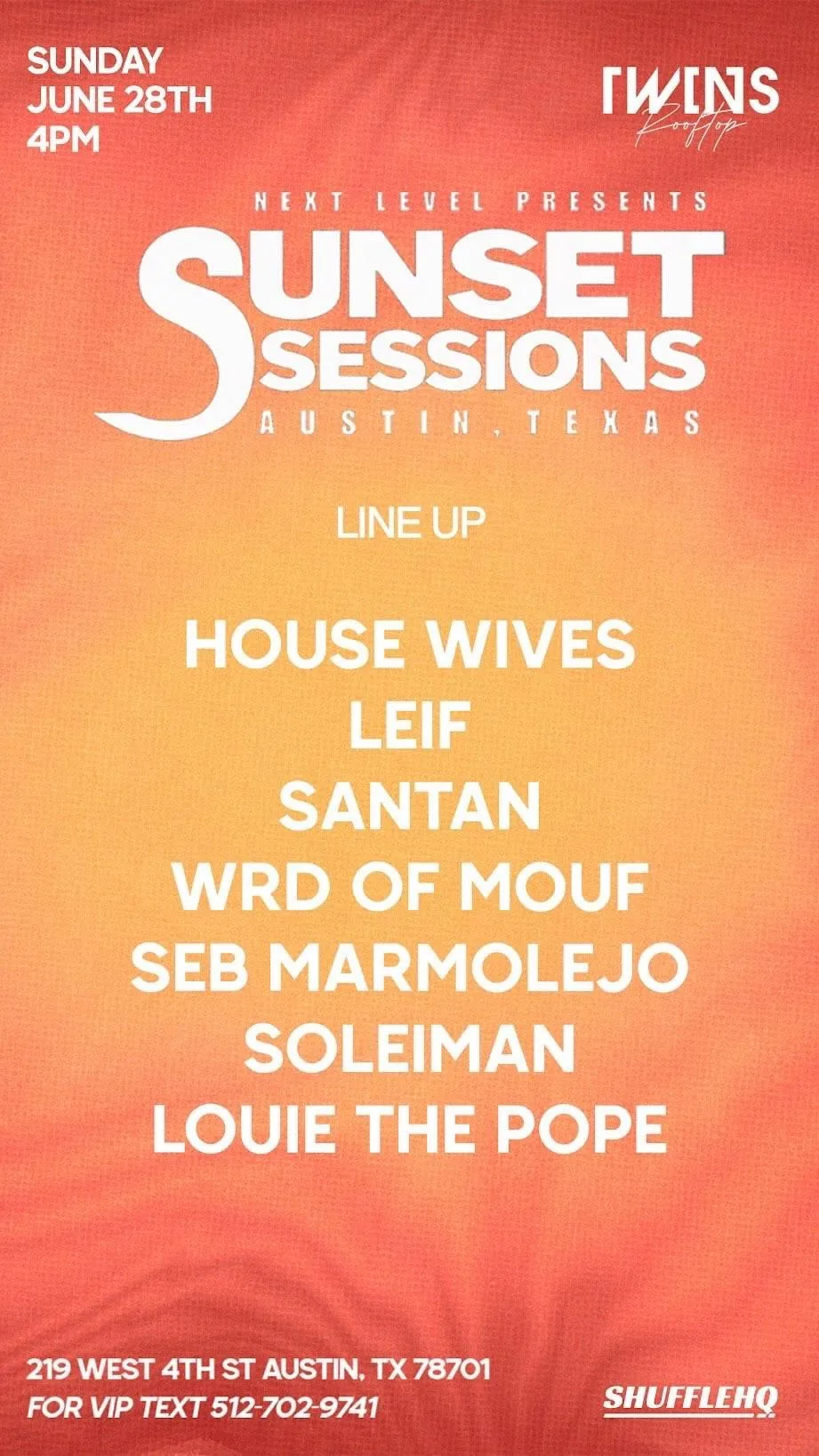 Next Level Presents Sunset Sessions