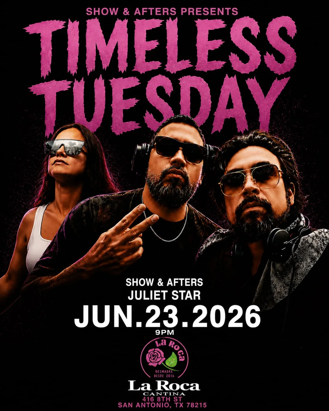 Show & Afters presents Timeless Tuesday